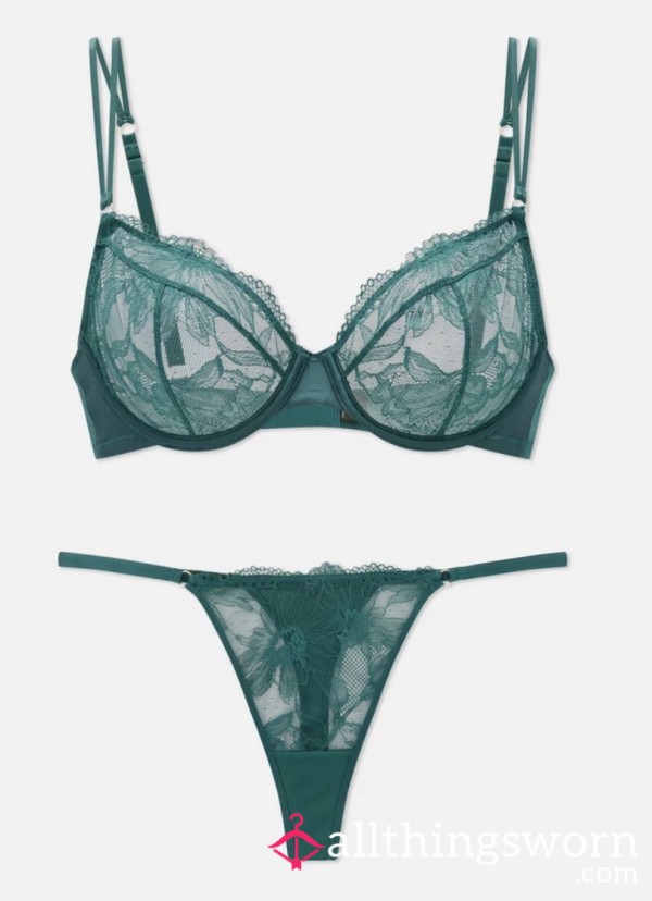 Emerald Green Basic Lingerie 🍀