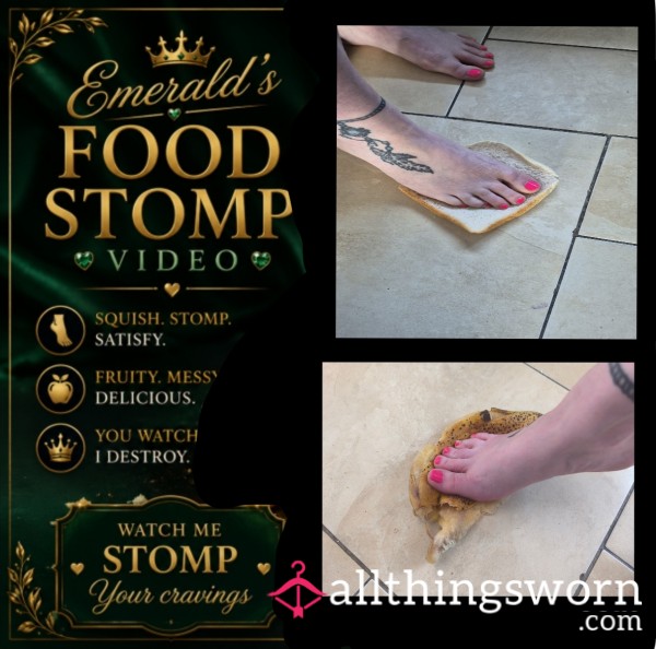 "Emerald's Food Stomp Video" 👣