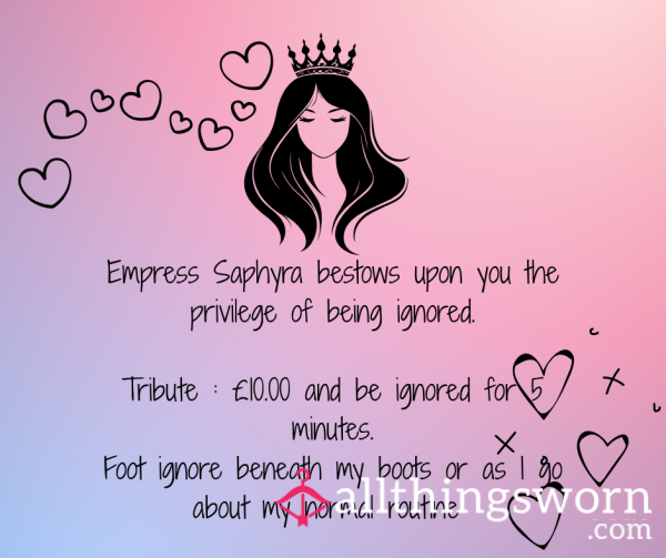 Empress Saphyra Ignore Call
