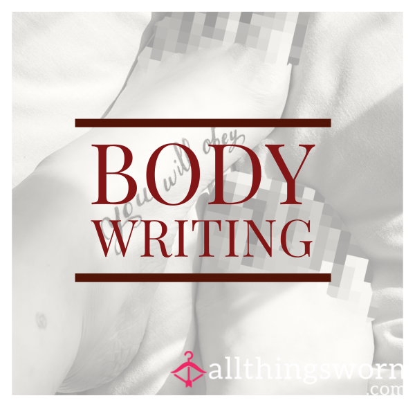 Empress's Naughty Notes - A Playful Body Writing Experience ✍️