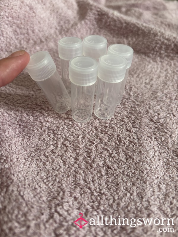 Empty Bottles Ready To Be Filled With My Beautiful Fluids