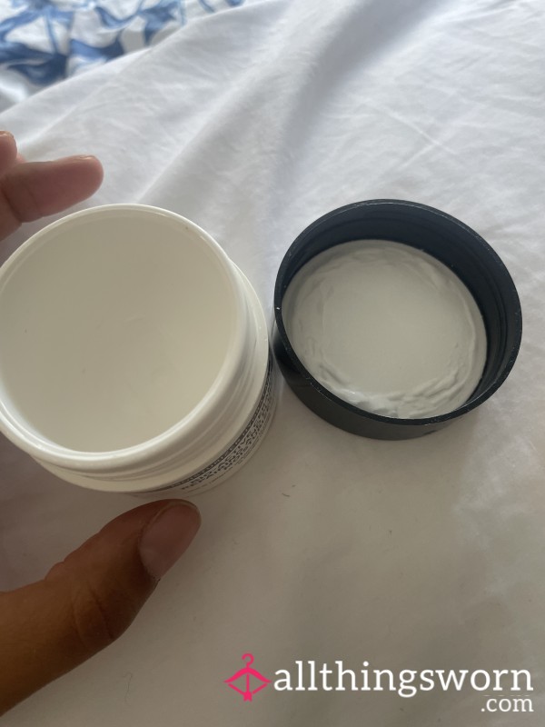 Empty Cream Tub