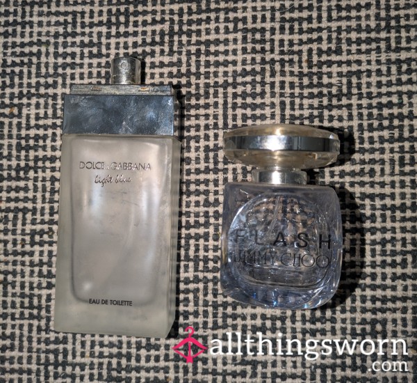 EMPTY GLa** DESIGNER BRANDS PERFUME BOTTLES BUNDLE SET