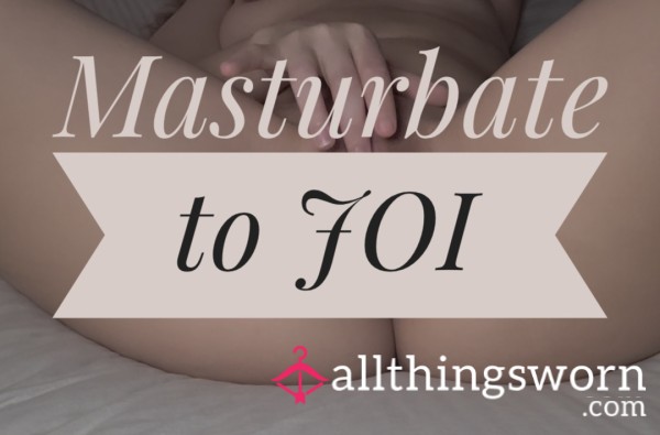 Enjoying JOI Myself💦