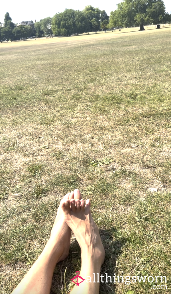 Enjoying My Feet In The Park