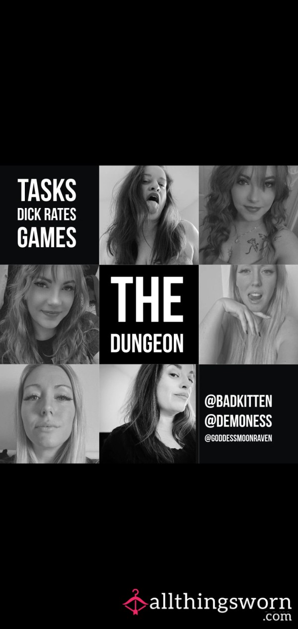 Enter The Dungeon And Be Dominated By 3 Top FinDommes