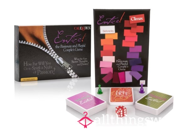 Entice! Board Game For Couples - Used By 2 Different Couples