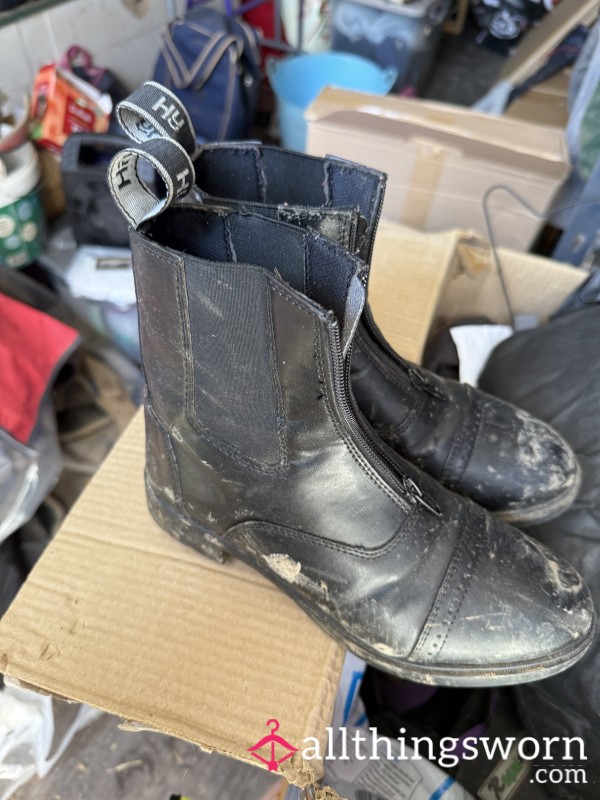 Equestrian Leather Riding Boots