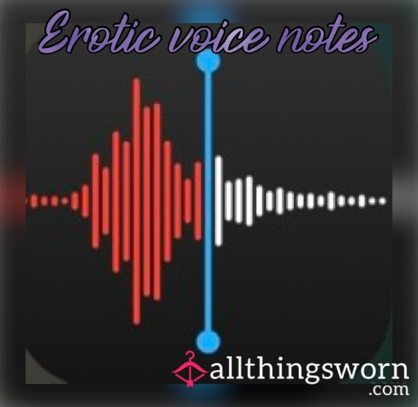 Erotic Voice Notes (custom)