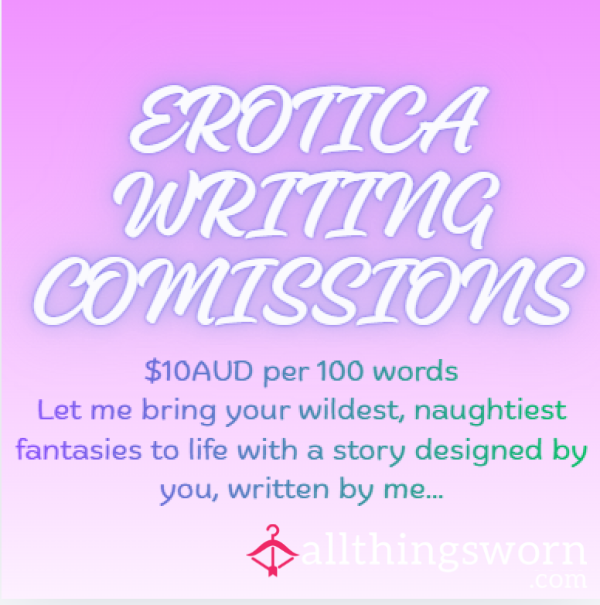 Erotica Writing Commissions