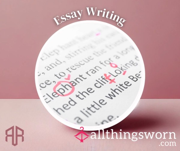 Essay Writing Task – Custom A**ignment, Strict Grading, & Domme Review