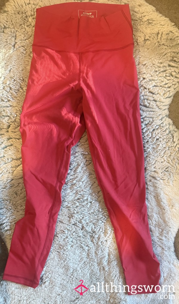 Etch Red Scrunch B*m Tights