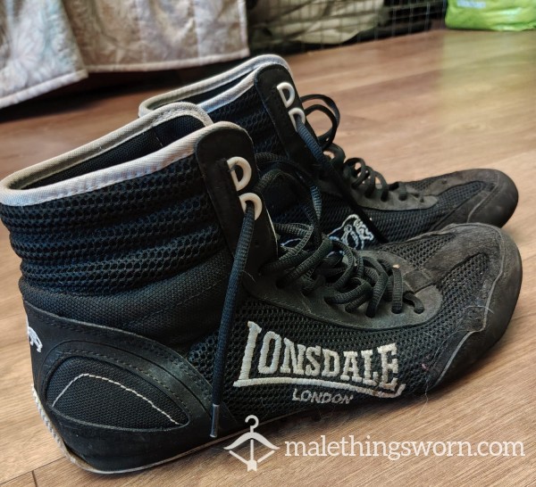 Everlast Boxing Shoes 10 Years Used