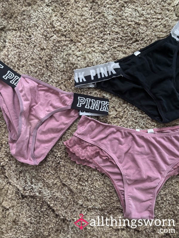 Every Day Panties Worn By Me. I’ll Wear Them Extra Just For You Before Sending Them 😘💦