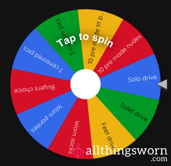 Every Spin Is A Win Fiver Wheel