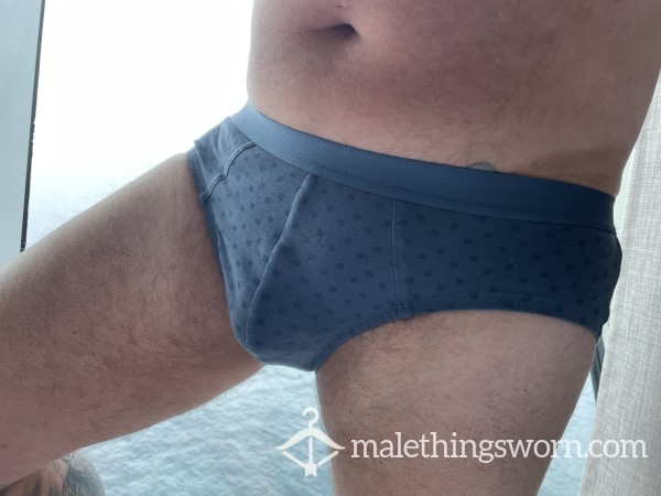 Everyday Blue Briefs - Tell Me How You Want To Enjoy Them