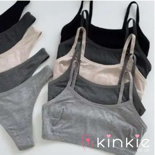 Everyday Cami Bra + Panty Sz L