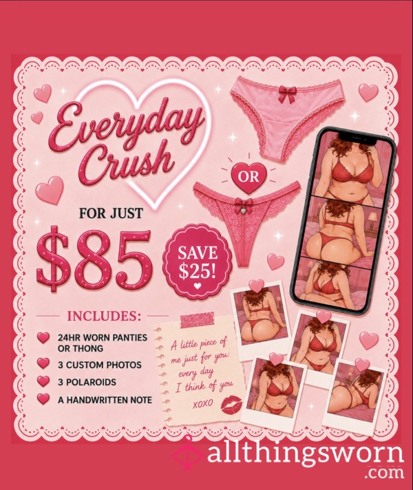 💖 Everyday Crush – A Little Piece Of Me, Every Day 💖