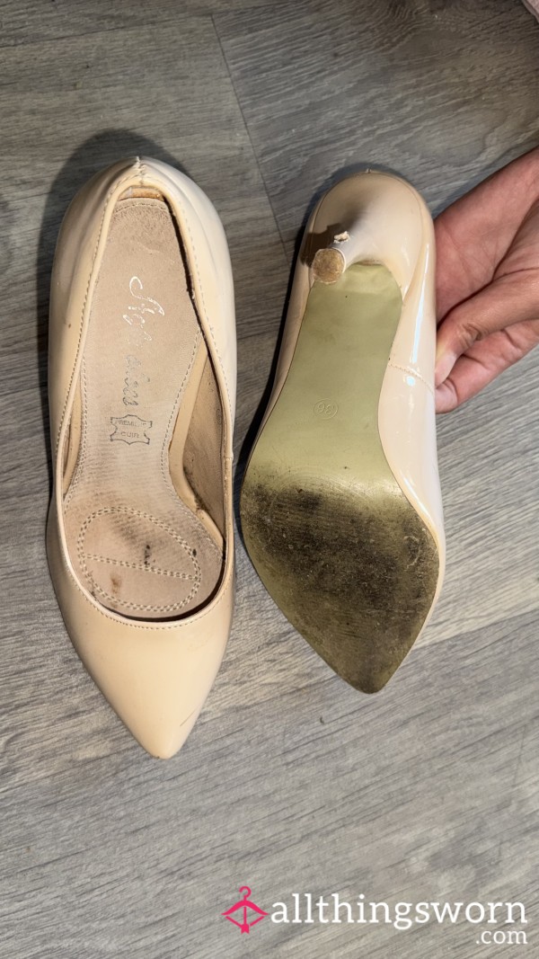 Everyday NUDES Heels Completely Destroyed