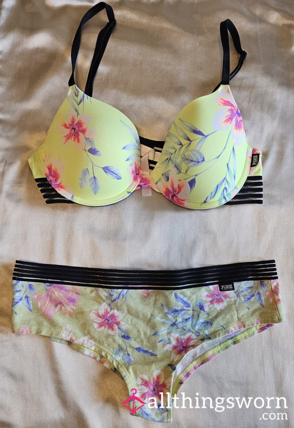EVERYDAY Set: "Sunny-fields" VS Bra And Cheekster