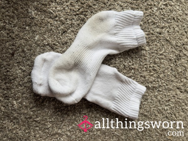 Everyday White Ankle Socks