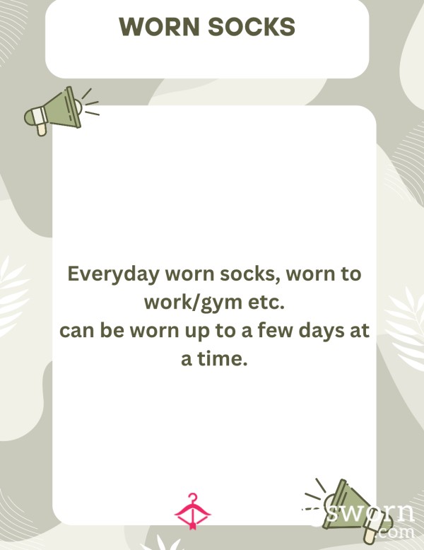 Worn Socks