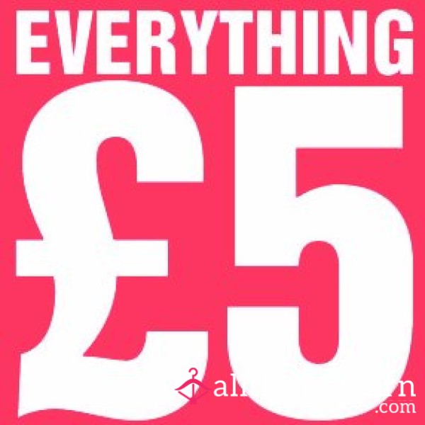 💸‼️EVERYTHING £5‼️💸