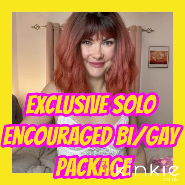 🎀🔒Exclusive Solo Encouraged Bi/Gay Package🔒🎀
