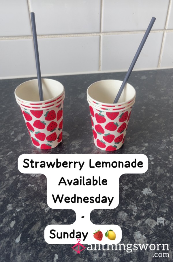 🍓 Exclusive Strawberry Lemonade - Goddess Reserve 🍋