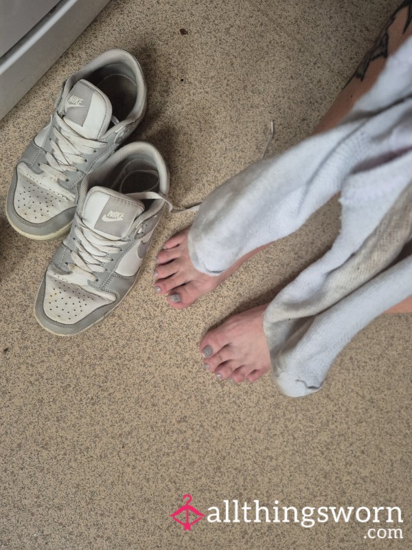 Exercise Worn Socks