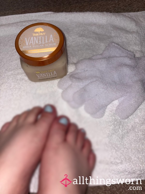 Exfoliate My Feet With Me