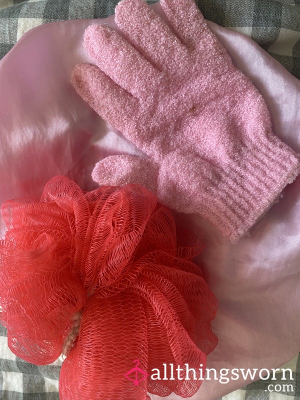 Exfoliating Glove & Scrunchie