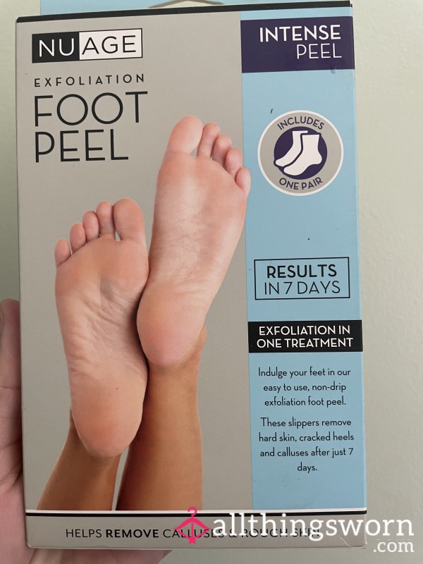 Exfoliation Foot P**l Slippers