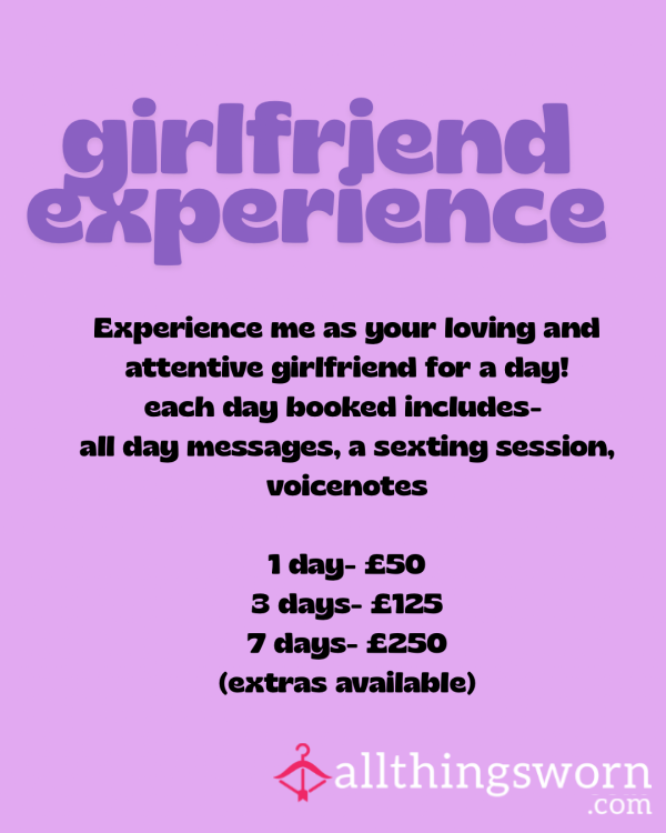 Experience Me As Your Girlfriend!