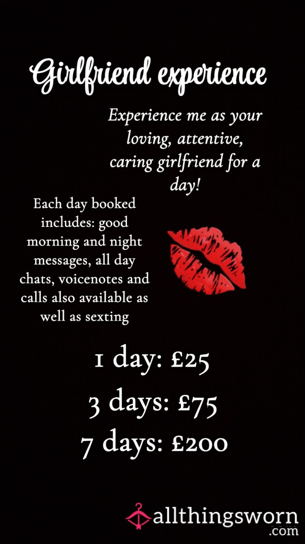 Experience Me As Your Girlfriend!