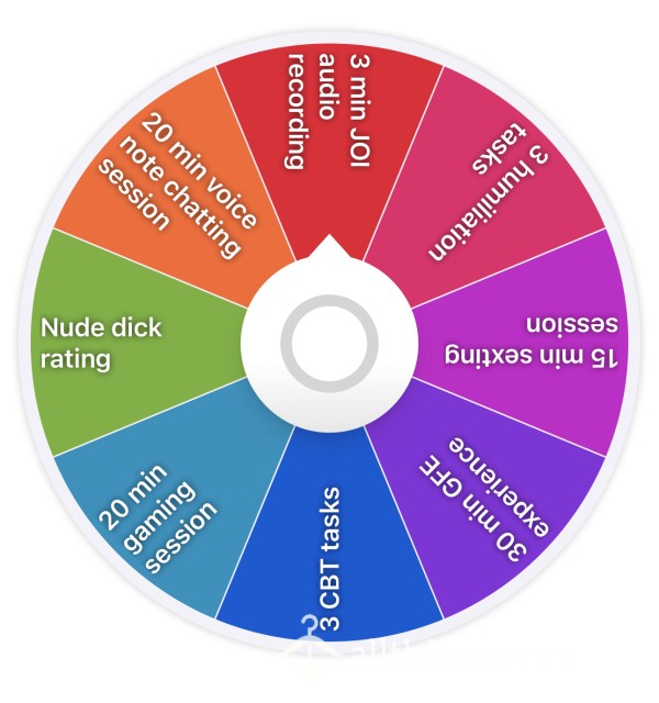 Experience/ Session Wheel🤭