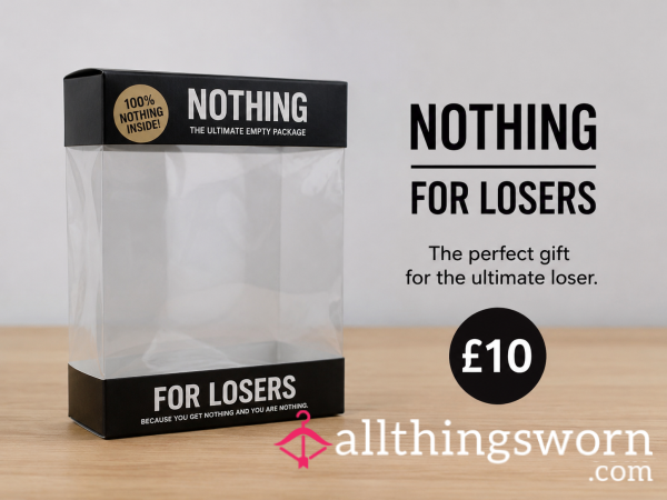 Experience The Real Feeling Of Being A LOSER ‼️ Box Of Nothing!