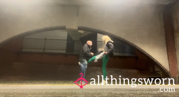 Exposed & Punished: Public Ball Busting While Cars Watch – Humiliation You Can’t Hide From