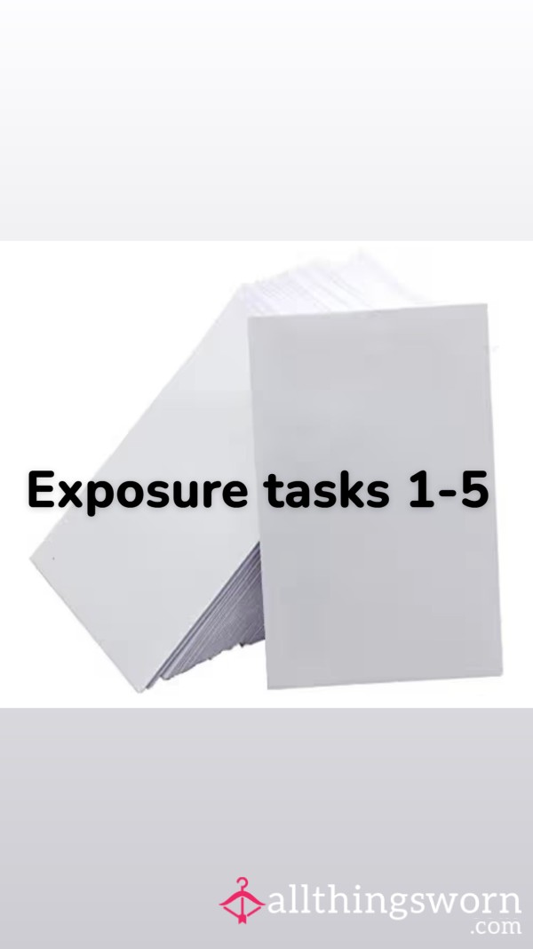 "Exposure Roulette" Envelopes 1-5 In The Post, Individually Sealed 😈