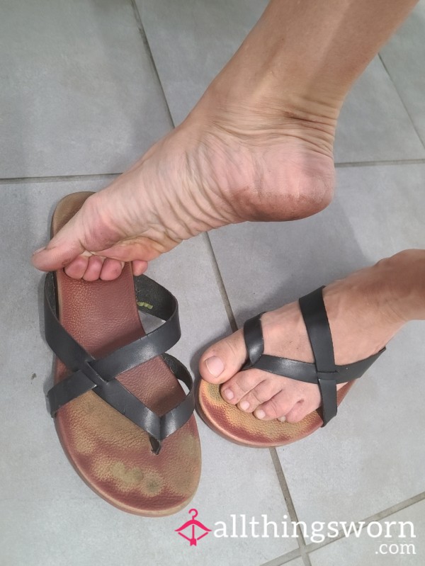 Extra Comfortable Flats, With Toemarks