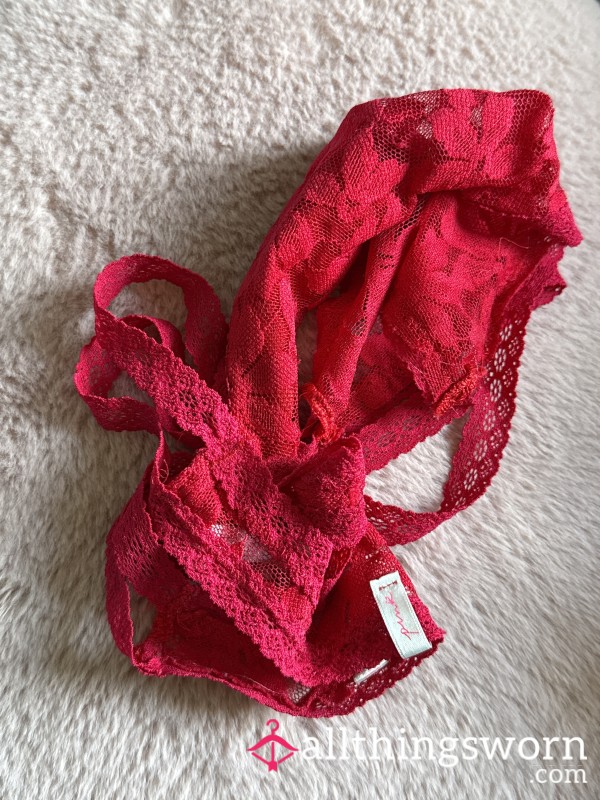 Extra Juicy VS Red Thong