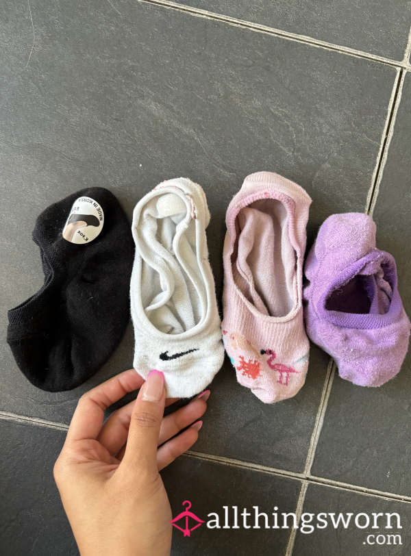 Extra Small UK 3.5 Ankle Socks From A Petite Asian Goddess