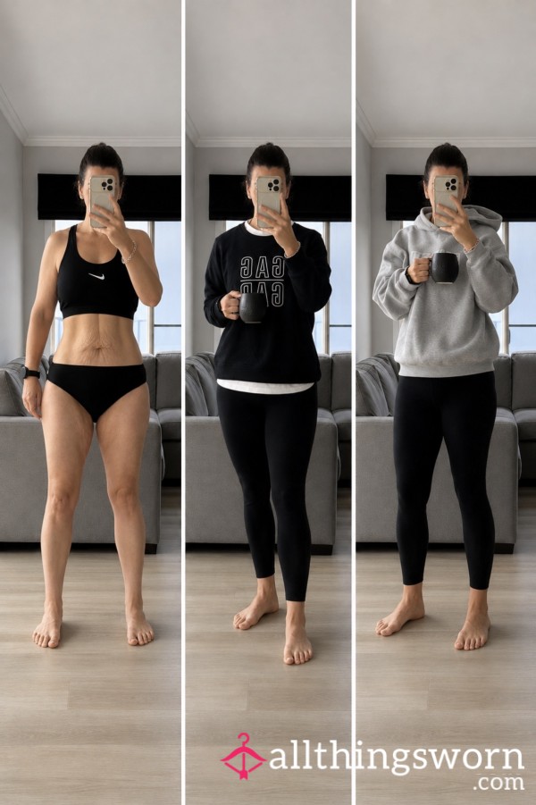 Extra Sweaty Gym Sports Bra & Matching Undies Set | Comfortable Activewear