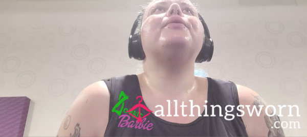 Extra Sweaty Treadmill Walking *No Make Up. Unedited. Silent*[9.5]