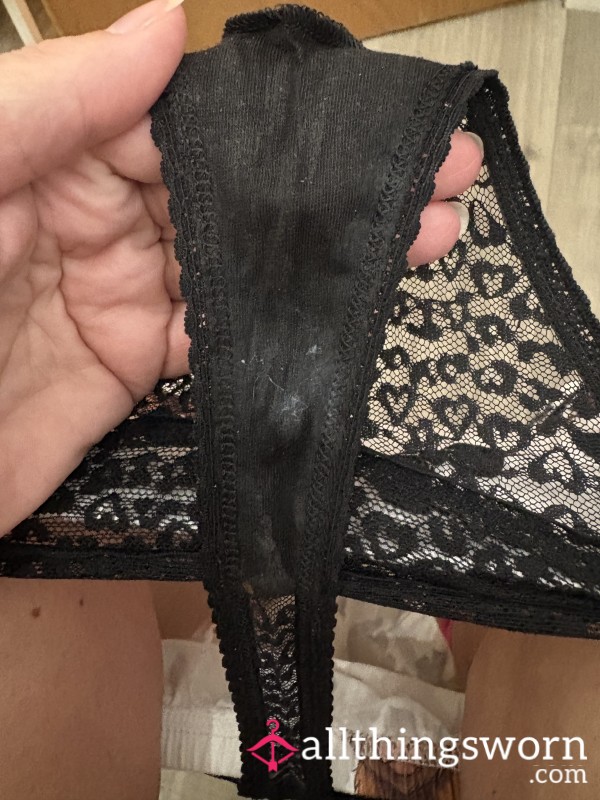 Extra Wet And Creamy Thong