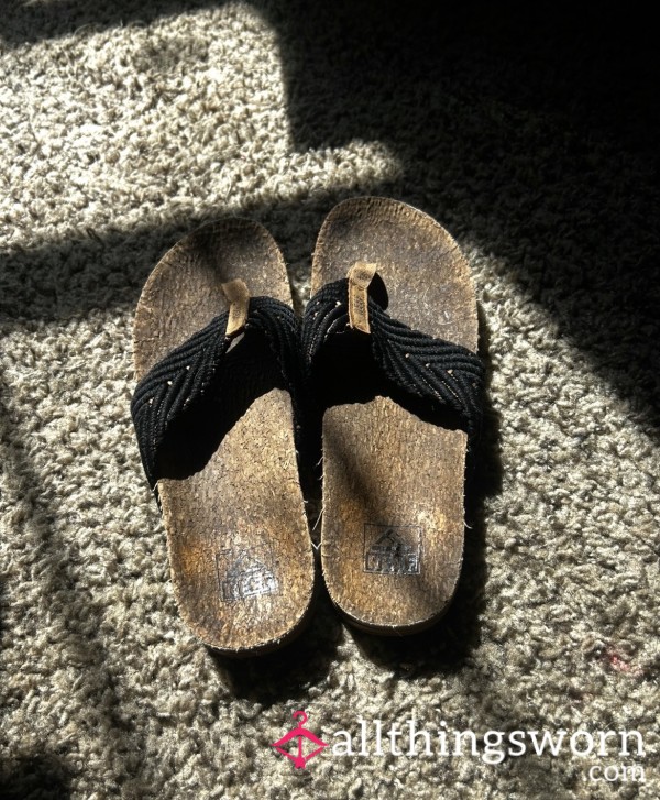 Extra Worn Shower Sandals