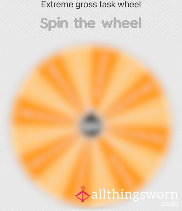 Extreme Gross Wheel Spin 🤢