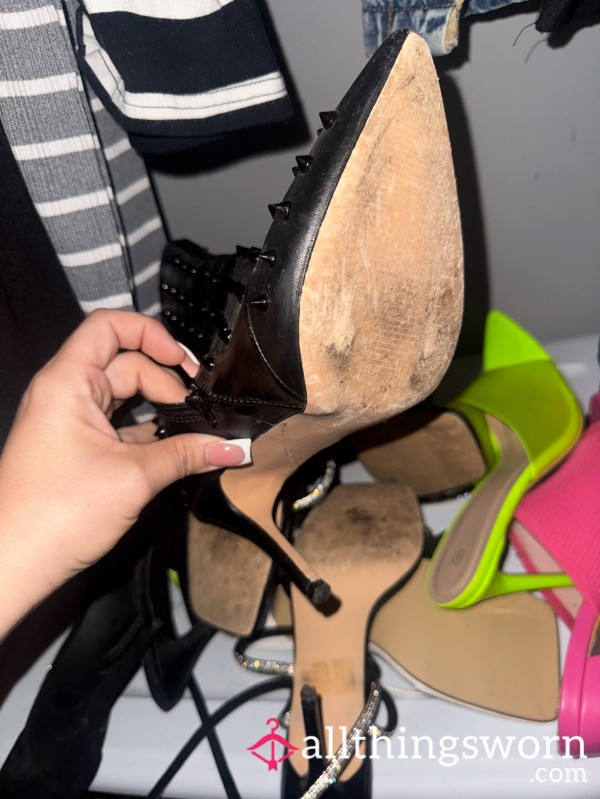 Extremely Dirty Heel Boots 🚨 👢
