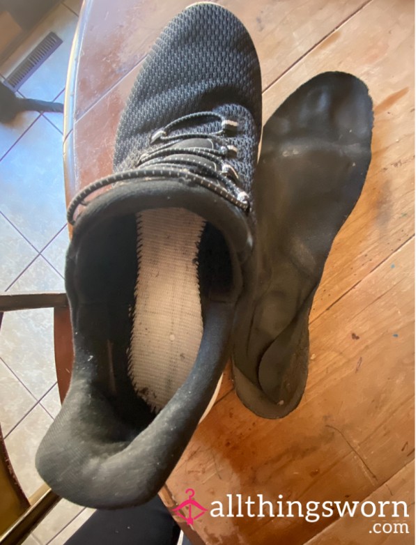 Extremely Dirty Sneakers Extreme Discoloration