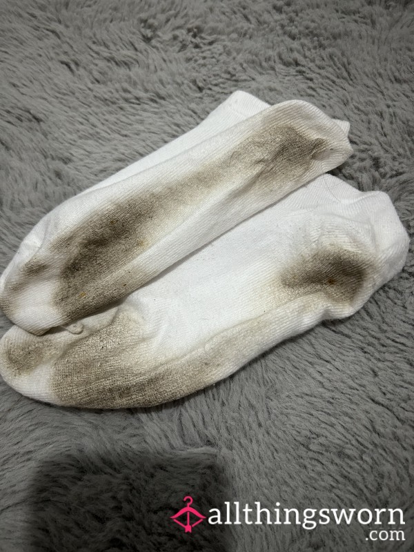 Extremely Dirty White Socks